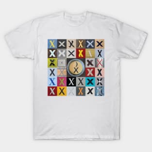 Nick's Type Art: X T-Shirt